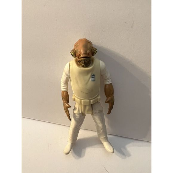 Star Wars Admiral Ackbar 4" Action Figure Loose 1996 Power of the Force Kenner - Picture 1 of 1
